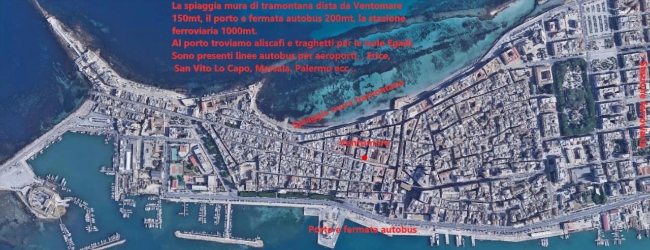 Ventomare Villa Trapani Ngoại thất bức ảnh